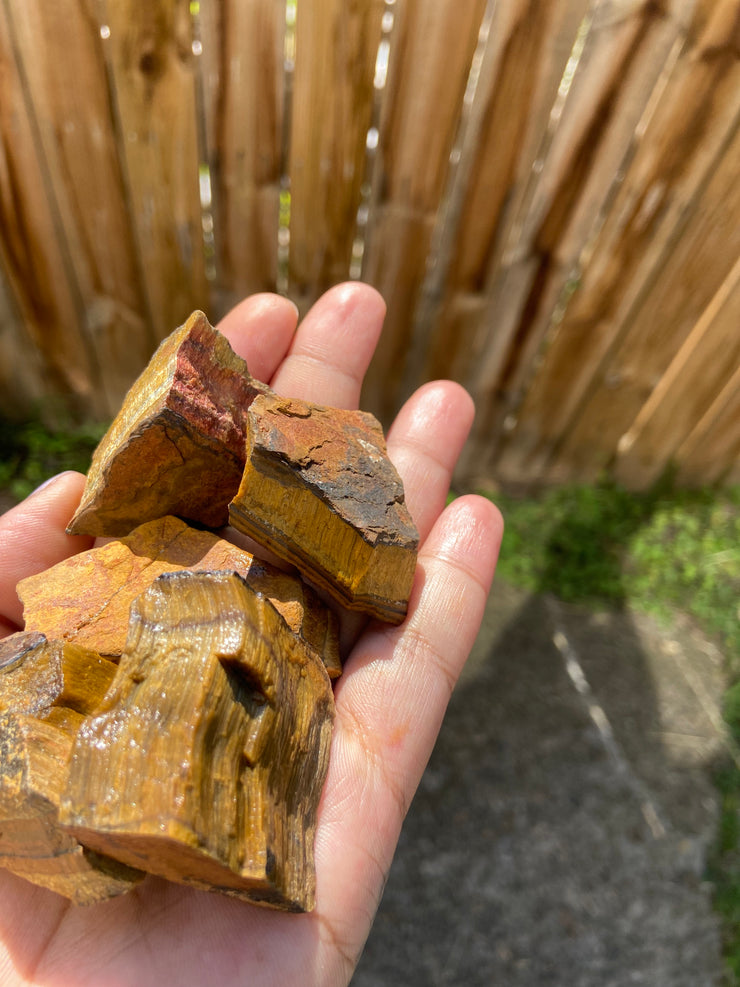 Rough Gold Tigers Eye Crystal