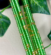 Green Waist Beads