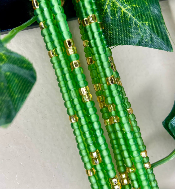 Green Waist Beads