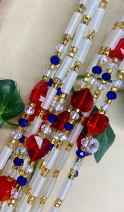 Red Waist Beads