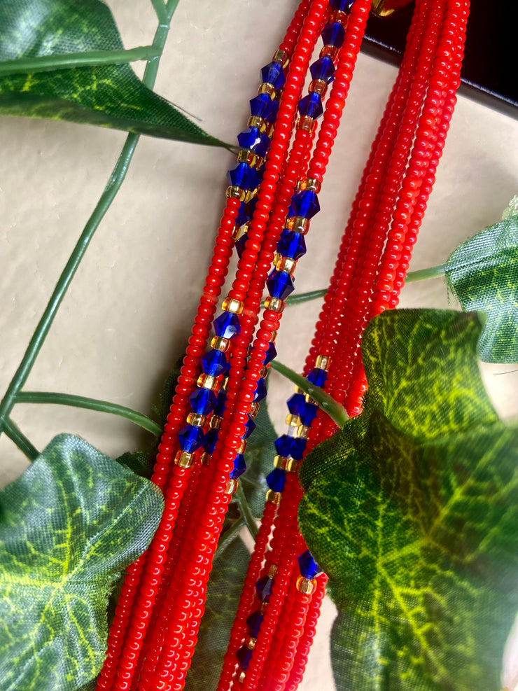 Red Waist Beads