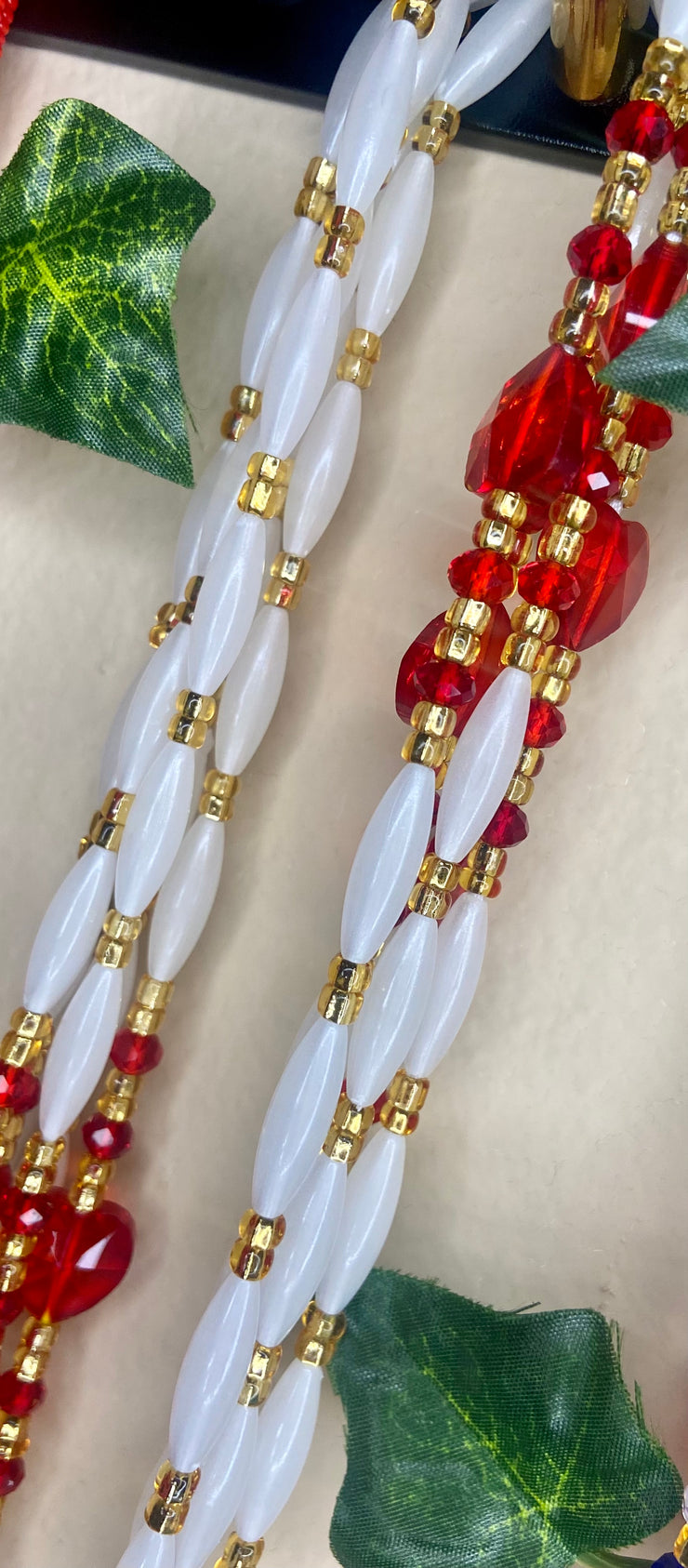 Red Waist Beads