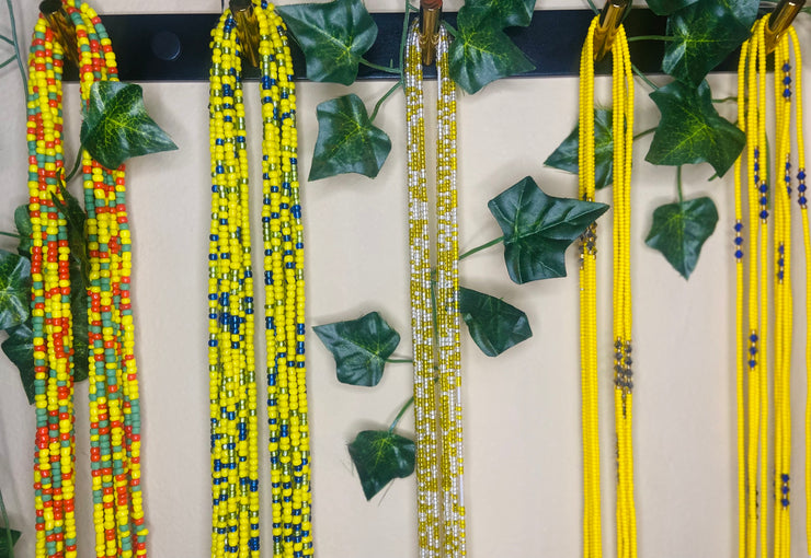 Yellow Waist Beads