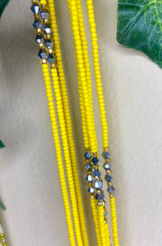 Yellow Waist Beads