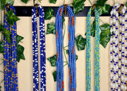 Blue Waist Beads.