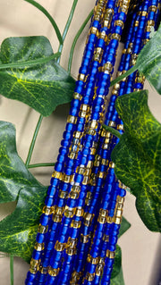 Blue Waist Beads.