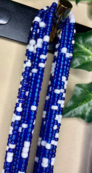Blue Waist Beads.