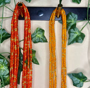 Orange Waist Beads