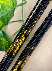 Black Waist Beads