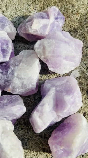 Rough Amethyst Crystals