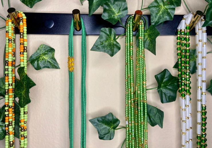 Green Waist Beads